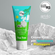 Tea Tree è la crema Saniped per Igienizzare e Proteggere 👣 per una pelle più fresca ed elastica. Prenditi cura dei tuoi piedi quotidianamente 🌿